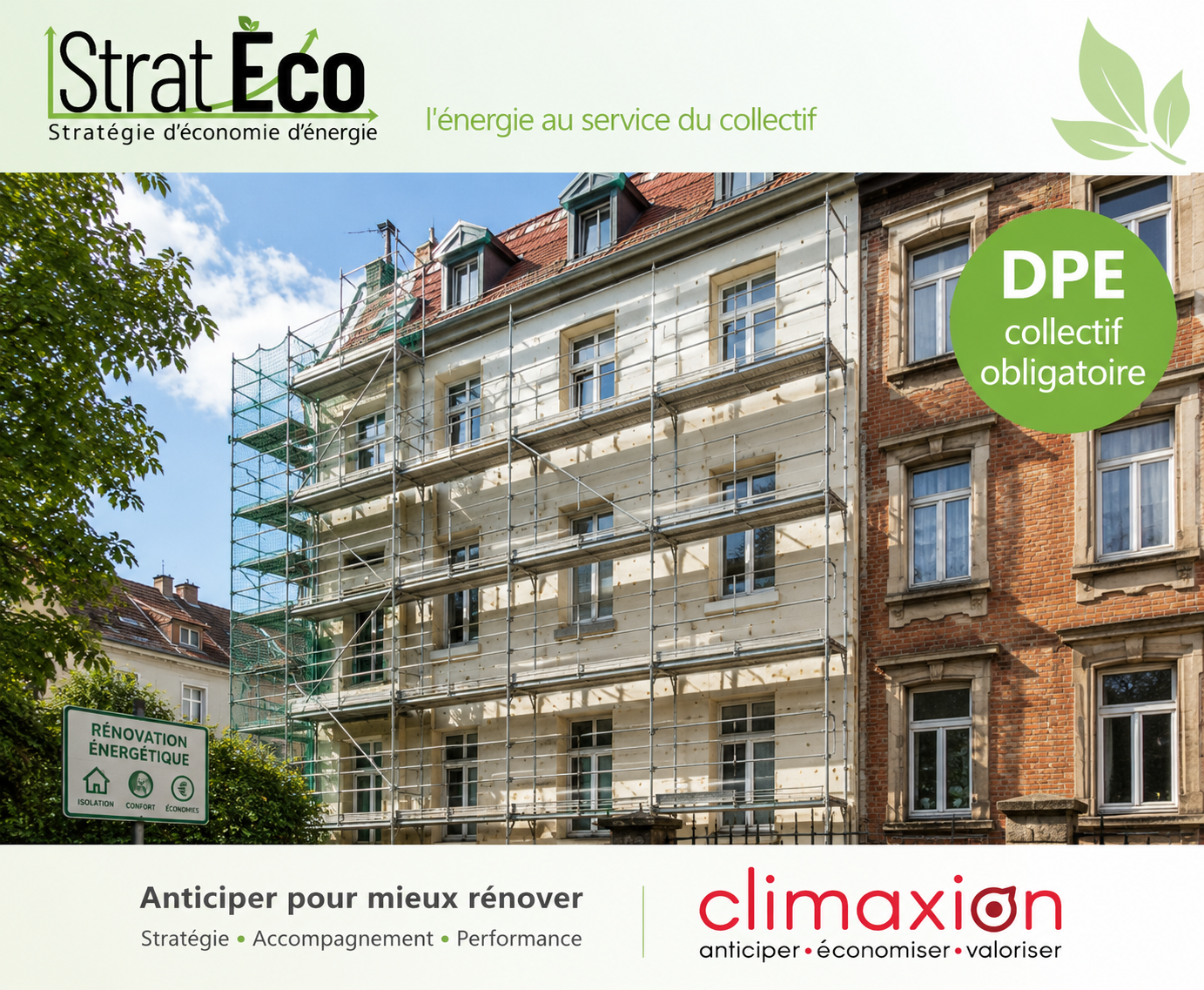 Climaxion : l'aide régionale Grand Est pour les copropriétés