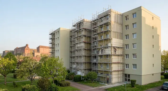 Rénovation énergétique copropriété Belfort : aides 2026